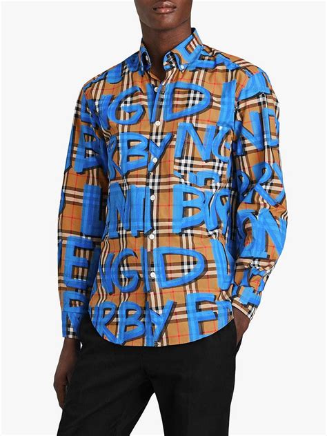 burberry graffiti shirt